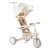 Велосипед трёхколёсный Happy Baby Mercury Pro 50047 milky
